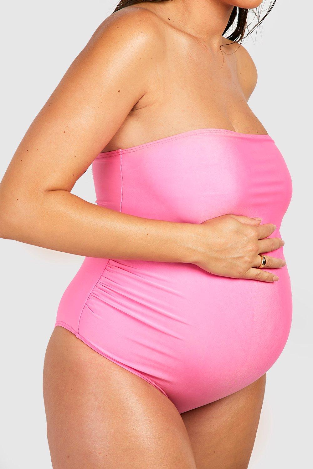 Maternity Essential Bandeau Swimsuit